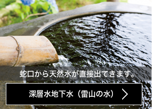 深層水地下水（雷山の水）