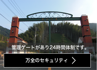 万全のセキュリティ